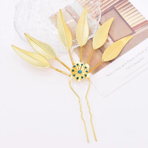 Этническая металлическая китайская шпилька, аксессуар для волос, монеты, серьги, этнический стиль, Таиланд