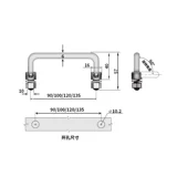 Ручка рука Jinshun Industrial Flowing Box ящик шкаф шкаф из нержавеющей стали.