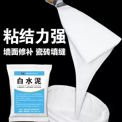 Waterproof caulking agent coating glue wall repair dressing room tile plugging King King white cement quick dry joint household