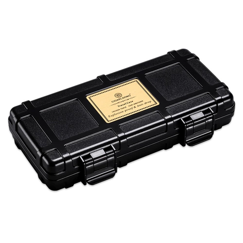 Сигарлуонг-сигарная коробка сигар увлажняющая коробка переносной 3-пакетный увлажняющий шкаф