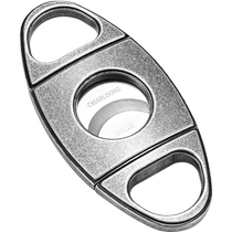 CIGARLOONG cigar cutter frosted sharp stainless steel double-edged portable cigar hole opener CL-J66