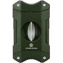 CIGARLOONG cigar cutter portable V-shaped stainless steel cigar pliers multi-functional hole opener CL-JV003