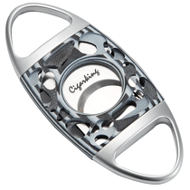 CIGARLOONG stainless steel double-edged cigar scissors sharp portable cigar blade CLE-21FW2