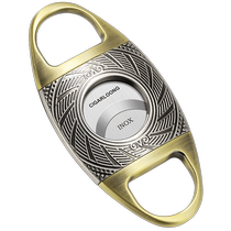 CIGARLOONG cigar scissors sharp stainless steel blade portable V-shaped cigar cutter gift box YB-C001