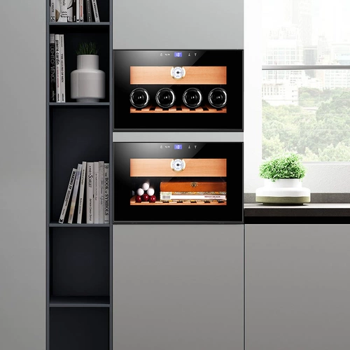 Яичный дракон 25C Сигарный шкаф контрол температуры кедра