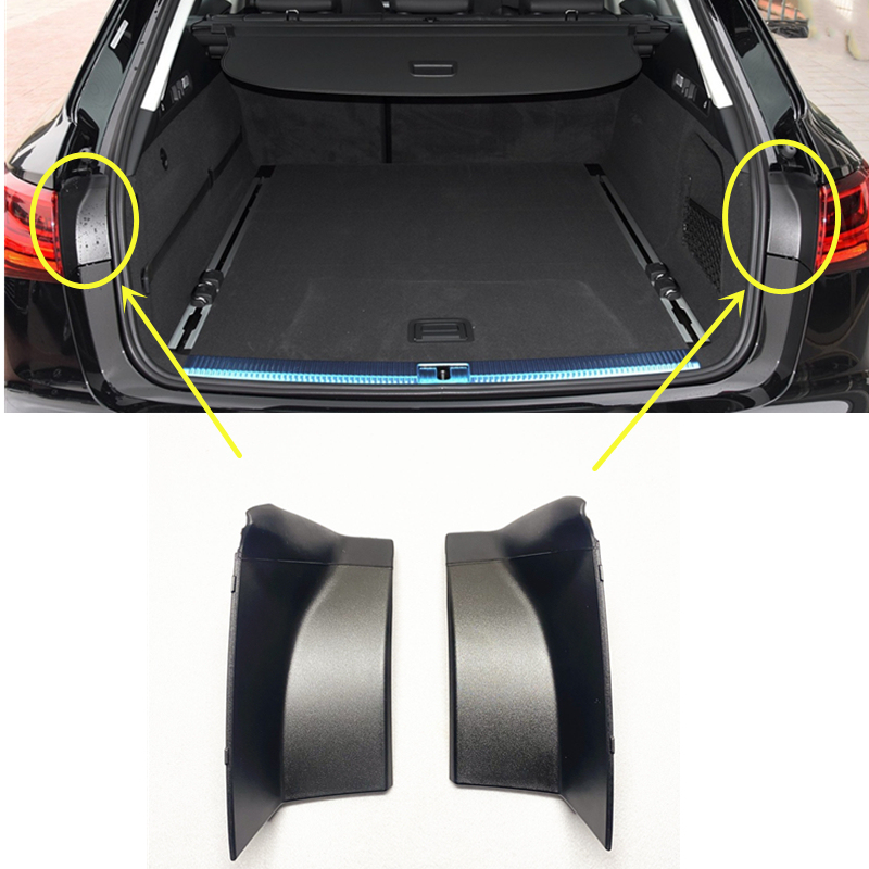 Suitable for Audi A6 Arllord Touring Model Rear Tail Light Guard Plate Fixing Plate Rain Gutter Cover Sealing Strip