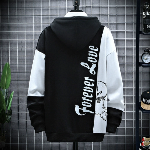 Tide, мужская осенняя толстовка с капюшоном для отдыха для школьников, оверсайз, в американском стиле