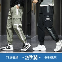 7716 Bean Green +6619 Black Grey