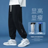 Мужские осенние демисезонные штаны, спортивные повседневные брюки для отдыха, оверсайз, подходит для подростков