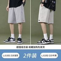 LJ1102-218 светло-серый+LJ1102-219 Хаки