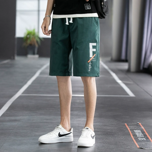 Летние шорты, тонкие трендовые штаны, оверсайз, в корейском стиле, свободный прямой крой