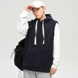 Утепленный мужской осенний жилет, японская зимняя толстовка с капюшоном, кардиган