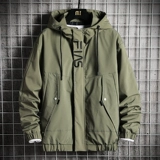 Мужская осенняя зимняя куртка с капюшоном, оверсайз, подходит для подростков