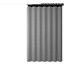 Double-sided magnetic shower curtain partition curtain waterproof high-end bathroom partition dry and wet separation mildew-proof invisible shower curtain 1651