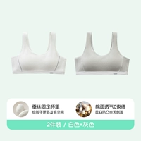 [Стандартные 2 части] белый+серый