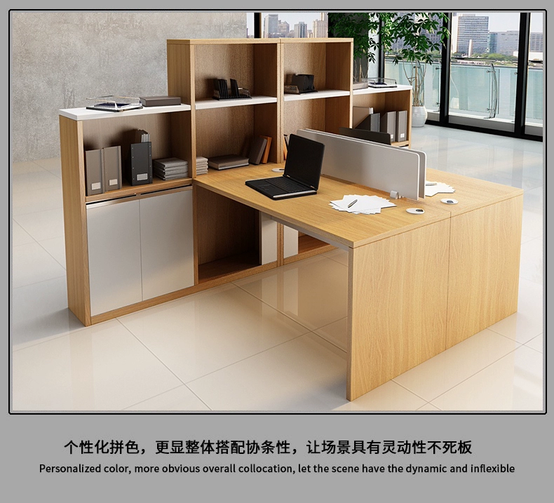 Zengs office công ty nội thất màn hình nhân viên 2/4/6 người văn phòng kết hợp ghế văn phòng quản lý tài chính bàn thu ngân