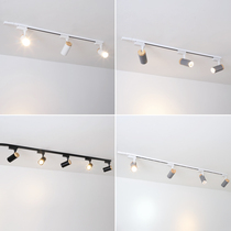 Nordic Spotlight Home Ming Mounted Smallpox Led Track Light Clothing Shop Creative Living Room Background Wall Commercial Rail Light