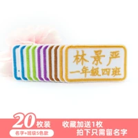 Имя+Класс-5 Цвет 20 упаковок