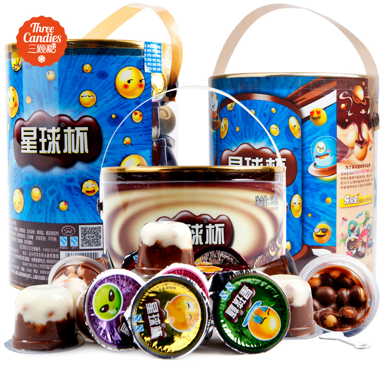 Planet Cup Casks With Super Chocolate Berries Sandwich Biscuits 1000g Sweet And Sweet Children Snack Zero Food Cookies