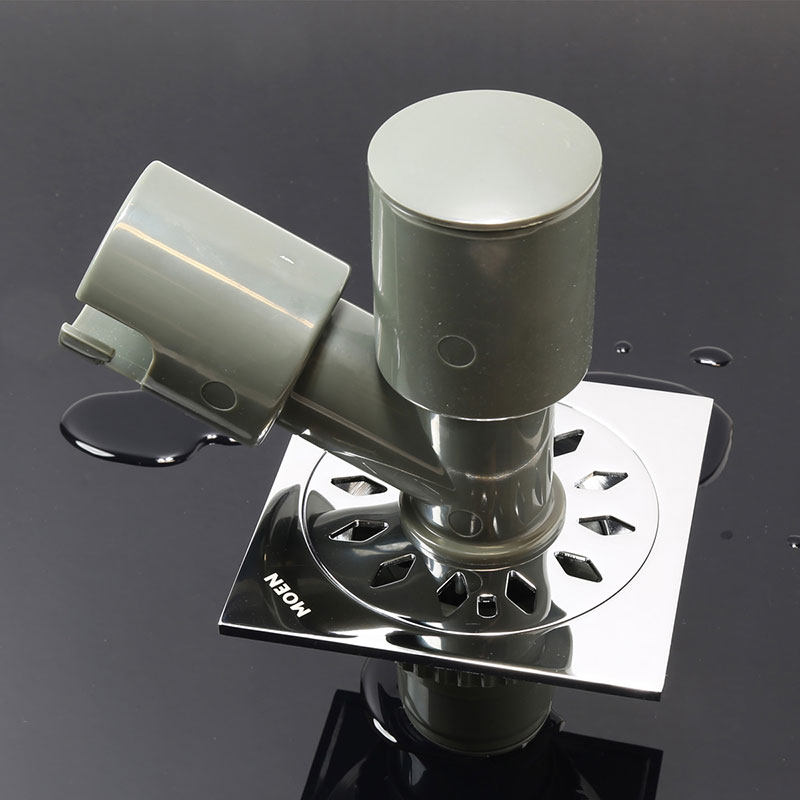 Moen washing machine leakage all copper floor leakage sundry dressing room bathroom home odor-proof universal leakage 3796