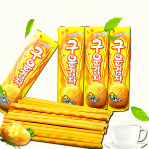 Korean food imports snacks Haitai carbon baked potato chips potato stick 27g potato molar stick non fried potato chips