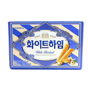 Korean food imports snacks Kerian cream omelet 47g / box Kerian hazelnut waffle sandwich biscuit