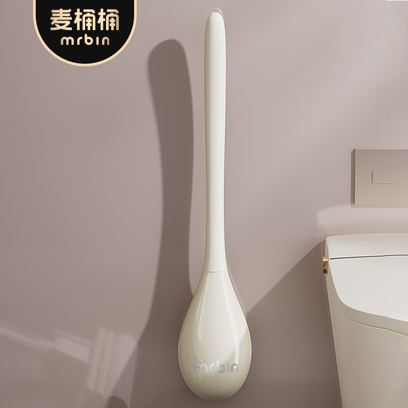 Maitongtong Punch-Free Toilet Brush, Household Wall-Mounted Brush for Cleaning Toilets, No Dead Corners or Gaps, New Model