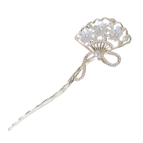 High-end hairpin ancient style new Chinese style tassel hairpin womens hair twister Chinese style Hanfu hairpin headband