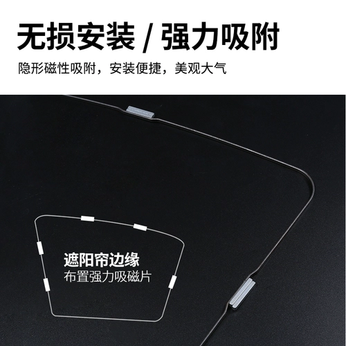 Посвященная в Honda Accord Cl7 Cl9 Гонконг версия солнцезащитного занавеса занавеса завеса задержки сетки сетка