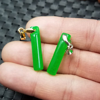 New exquisite natural jade green jade pendant necklace