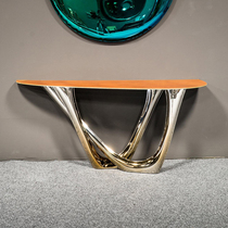 Degas Willy-style Light Extravaganza Modern Decoration Genguan Table Entrance Hall Gangway End Jing Xuan Guan Cabinet