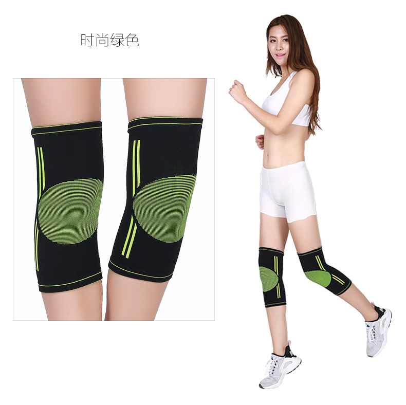Mùa hè mỏng bóng rổ đầu gối tập thể dục thể thao chạy đầu gối doanh nữ sự ấm áp liền mạch xà cạp thở đồ bảo hộ đàn hồi băng gối vantelin
