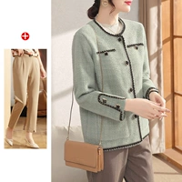 Зеленый +266 брюки хаки