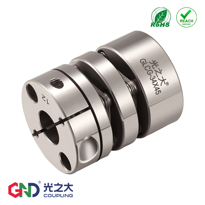 Light's large transmission GLCG stainless steel double diaphragm couplings servo motors GND elastic big torque couplings