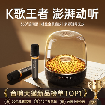 Jinyun Karaoke Speaker Microphone Integrated Microphone Home Ktv Speaker Set Singing Wireless Karaoke