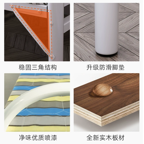 Складная простыня для двоих для домашнего использования, простая портативная кровать для сна, 1.2м