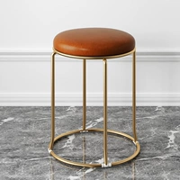 [Обновление гальванического титана Золотая стойка] Кофейная масляная восковая кожа