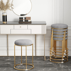 Низкая табуретка 轻奢凳子家用现代简约网红圆凳客厅小矮凳北欧餐桌凳懒人收纳板凳