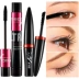 Geng Meng lụa ghép sợi mascara set đôi ống chống thấm dày và bền không nở lâu nhà sản xuất trang điểm làm đẹp - Kem Mascara / Revitalash