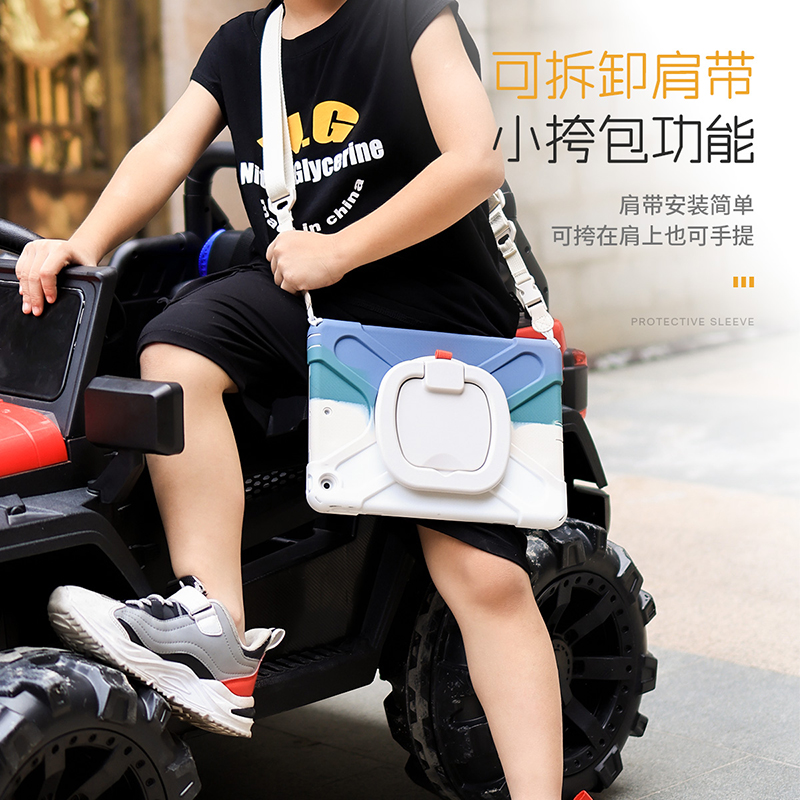 Children on-board anti-fall Apple ipad protective shell ipadPro11 inch ipad9 ipad9 2021mini6mini4mini5 2021mini6mini4mini5 air4Air