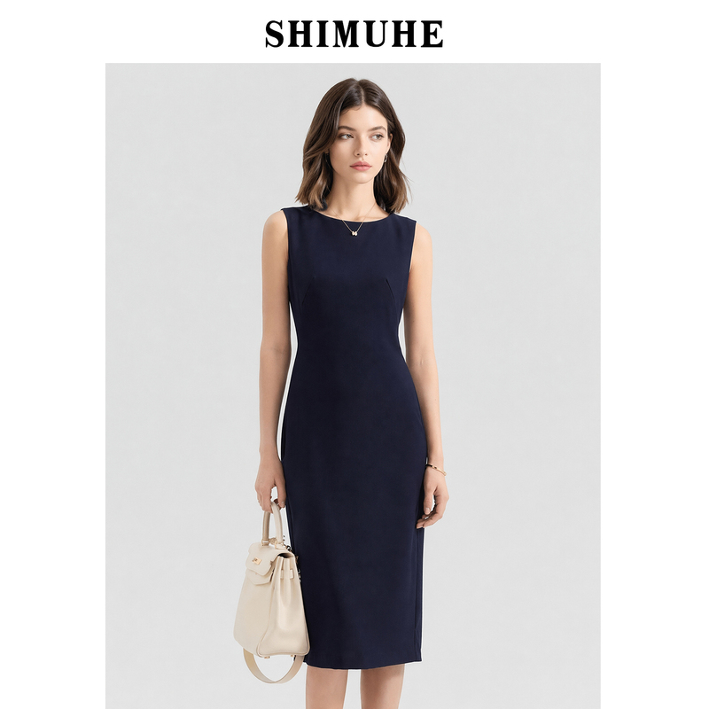 Professional Dress for Women, Summer Suit with Sleeveless Bottoming Skirt, Hip-Hugging Skirt, Slim Fit, Elegant and Simple Workwear Skirt Professional Dress for Women, Summer Suit with Sleeveless Bottoming Skirt, Hip-Hugging Skirt, Slim Fit, Elegant and Simple Workwear Skirt