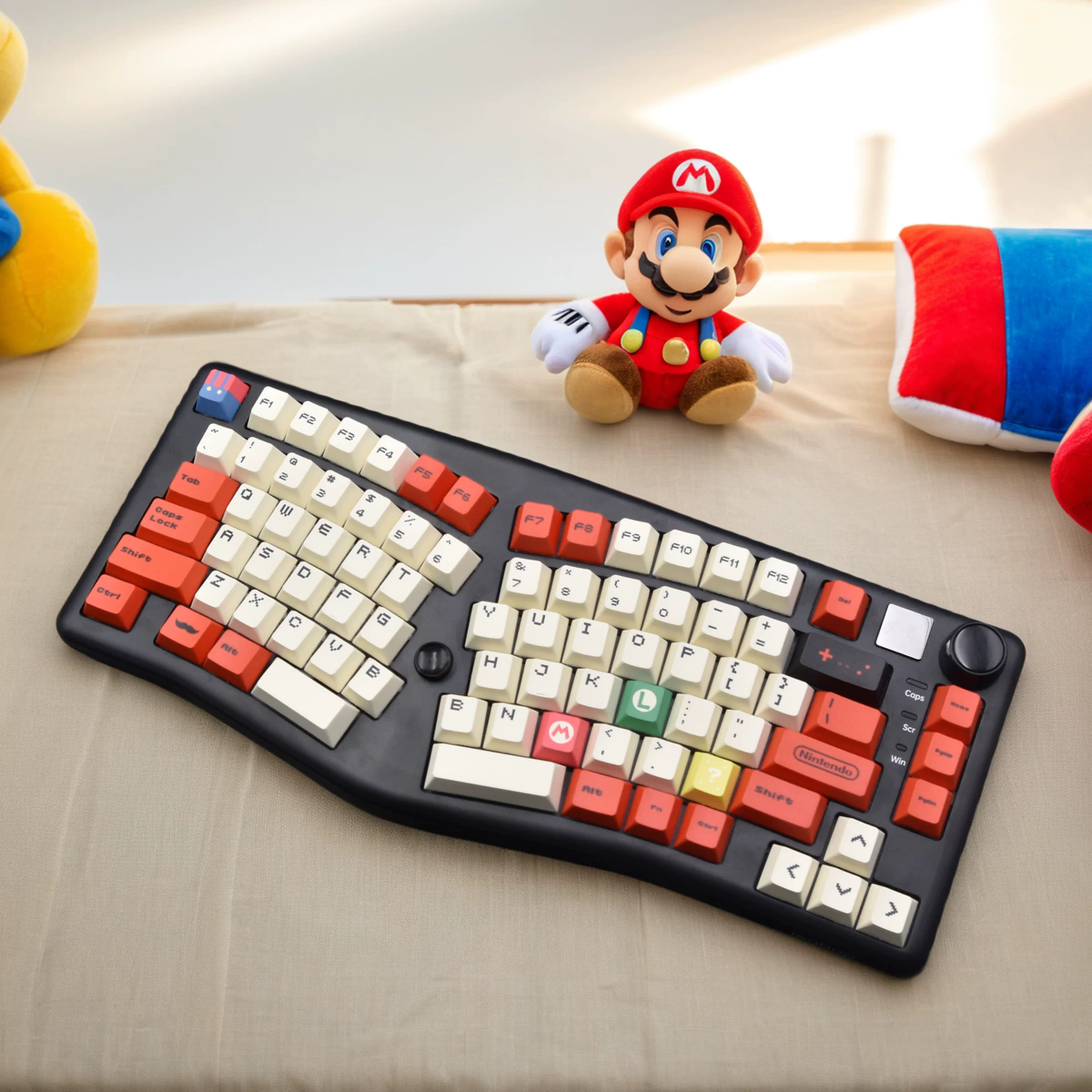 ERGONOMIC KEYBOARD LEOBOG A75, alice75 mechanical keyboard, три режима Bluetooth, сменная горячая замена, настраиваемая клавиатура для Mac, офис