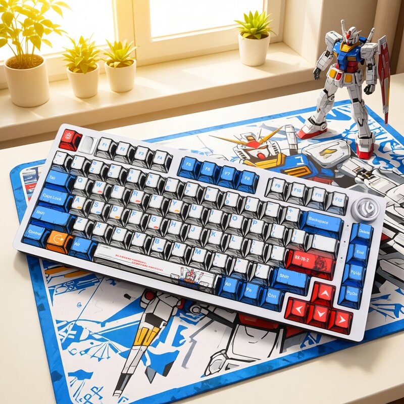 Leobog Hi75Cpro Aluminum Mechanical Keyboard Three-Mode Bluetooth Customizable Office Gaming E-Sports