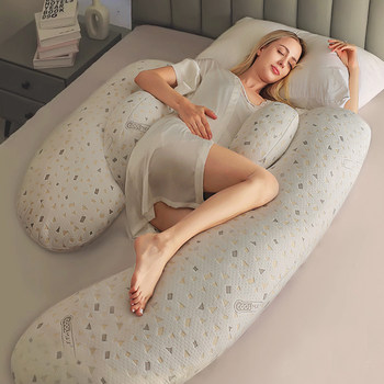 Pregnancy Pillow, Waist-Protecting Side Sleeping Pillow, Abdominal Support Side Sleeping Pillow, Pregnancy-Specific Sleeping Pillow, Special Pillow for Sleeping during Pregnancy