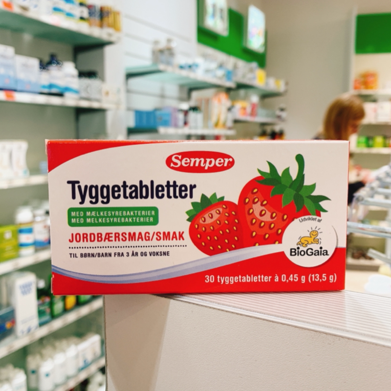 (Danish royal family) Denmark BB12 probiotic strawberry chewable tablets