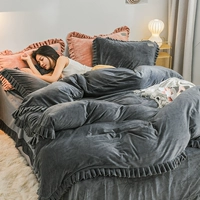 Ay Beautiful Double-Layer Edge Deep Grey