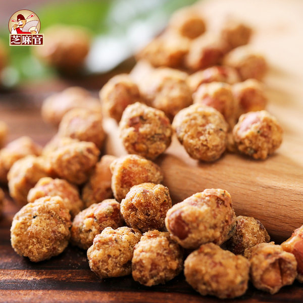 芝麻官 怪味花生 300g*3袋 优惠券折后￥22.8包邮（￥32.8-10）