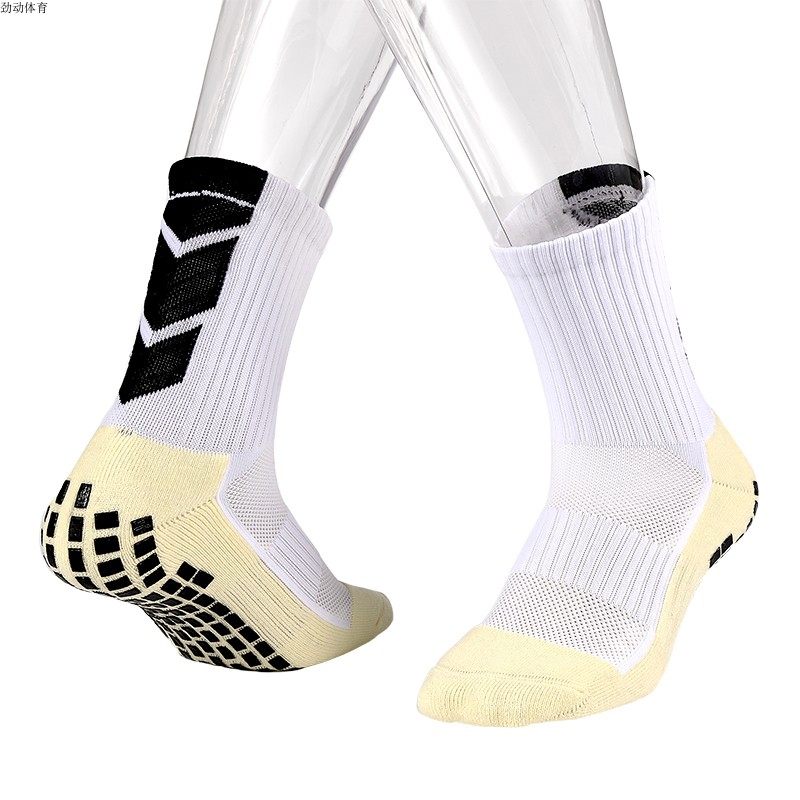 Football socks Training socks over the foot towel bottom slip strip Short tube wear-resistant sports shock absorption friction men's basketball socks