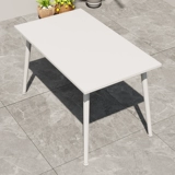 Открытый балкон, круглый стол из углеродистой стали, домашний обеденный стол, уличный магазин чая с молоком, бар, кафе, уличный водонепроницаемый маленький журнальный столик