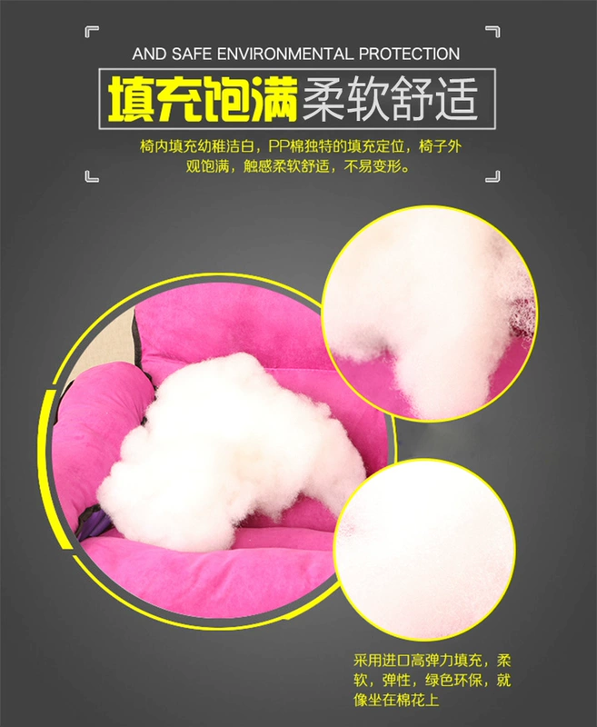 Ca khúc mới Bàng ghế beanbag sáng tạo gấp ghế ngồi có thể ngả ghế salon nhà ghế đơn Busha - Ghế sô pha